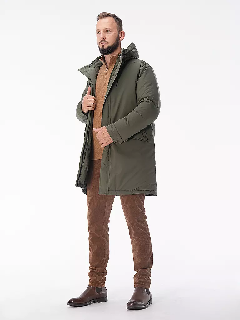 ASPESI | Daunenparka | Oliva