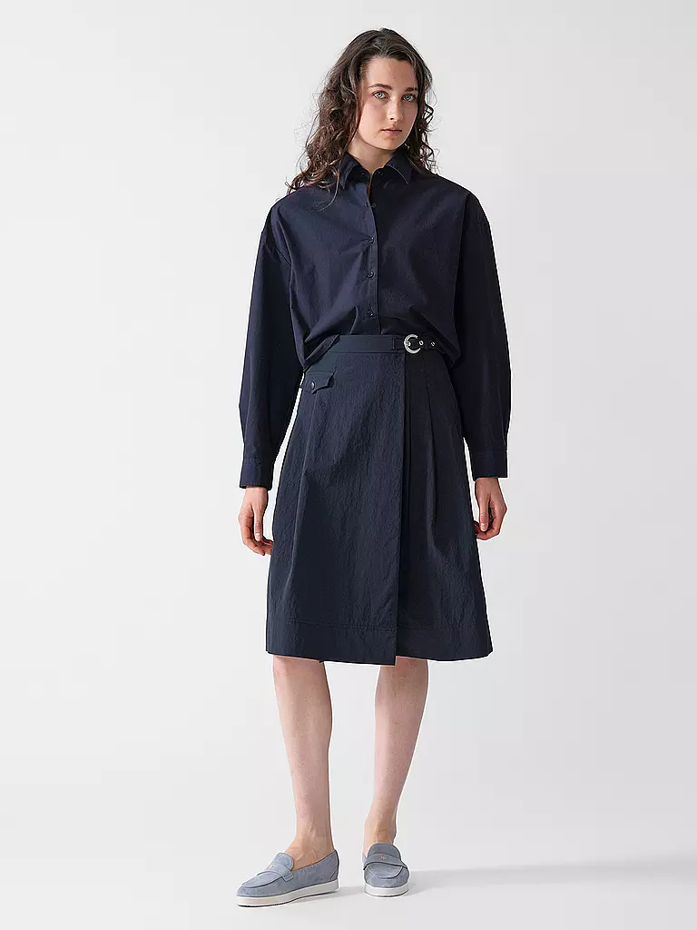 ASPESI | Falda midi | Azul oscuro