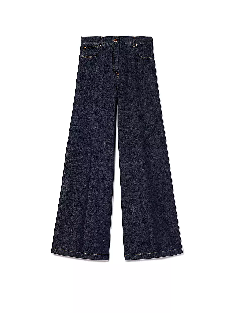 ASPESI | Jeans de corte acampanado | Azul oscuro