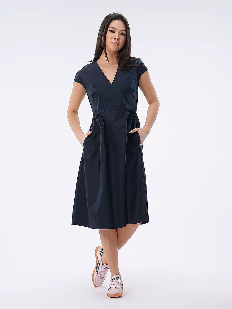 ASPESI | Midikleid | Azul oscuro