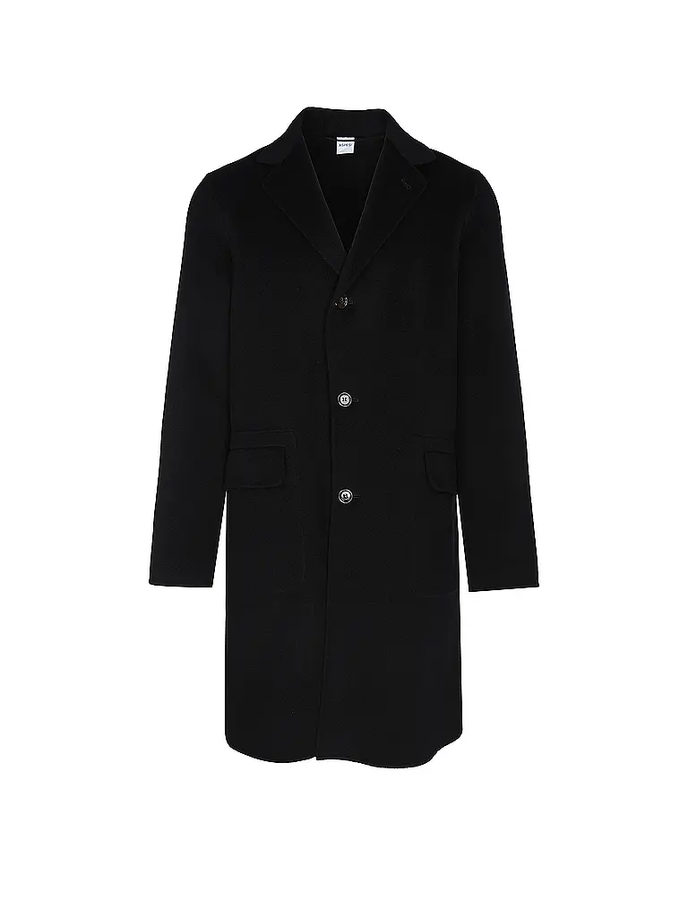 ASPESI | Nombre del producto: Abrigo de lana | Azul oscuro