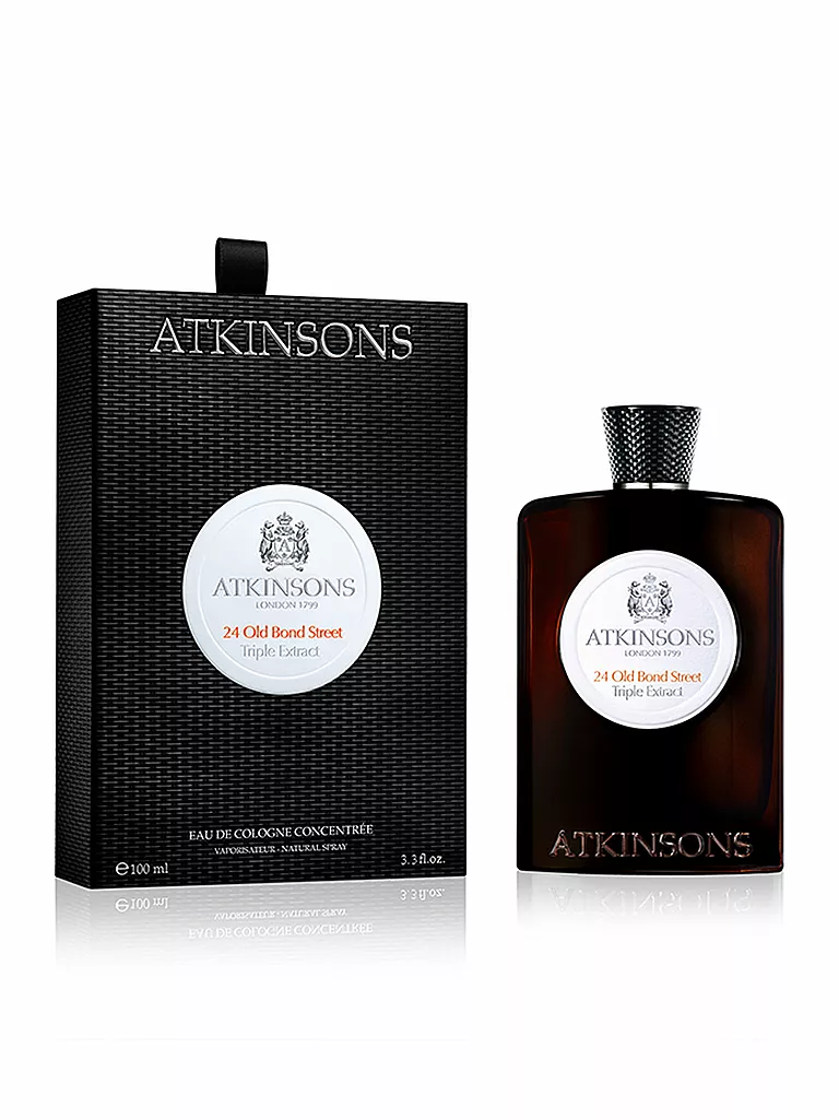 ATKINSONS | Old Bond Triple Extract Eau de Cologne 100ml | Sin color