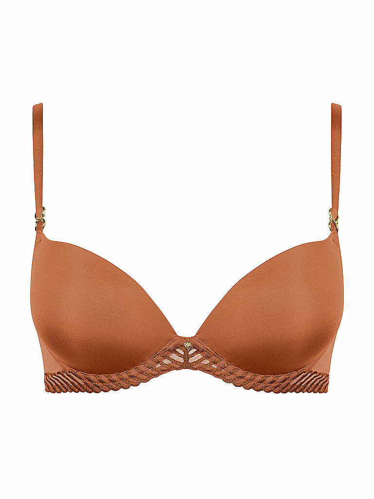 AUBADE Sujetador Push Up SHEER EMOTION honey marrón claro