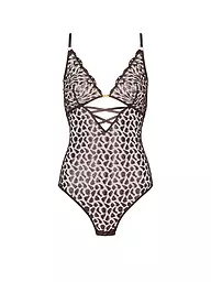 AUBADE | Body sin aros CRAZY IN LOVE marrón satinado | Marrón