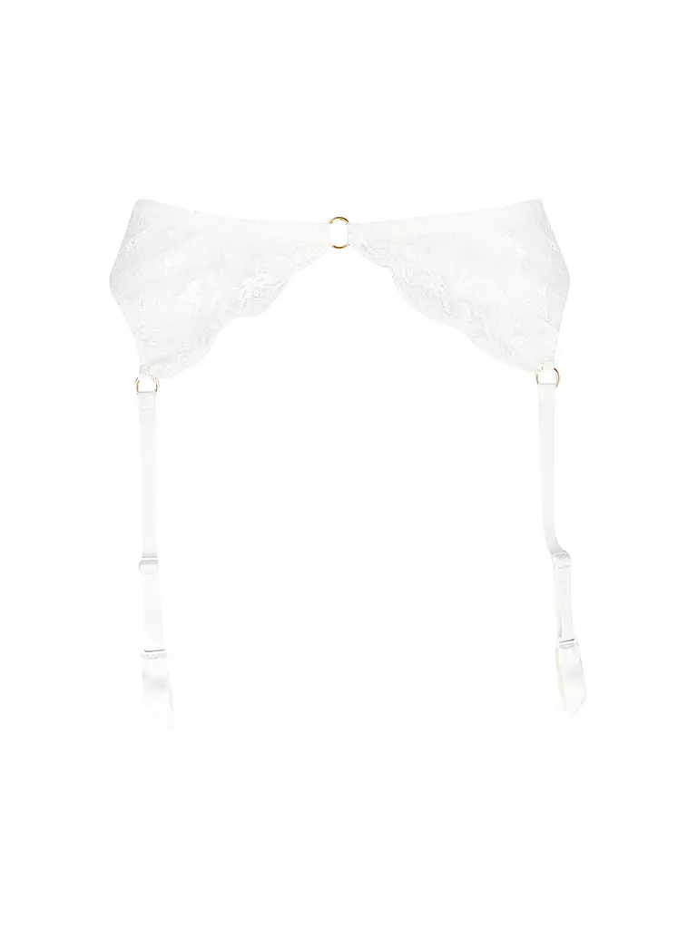 AUBADE | Liguero KISS OF LOVE opale | Blanco