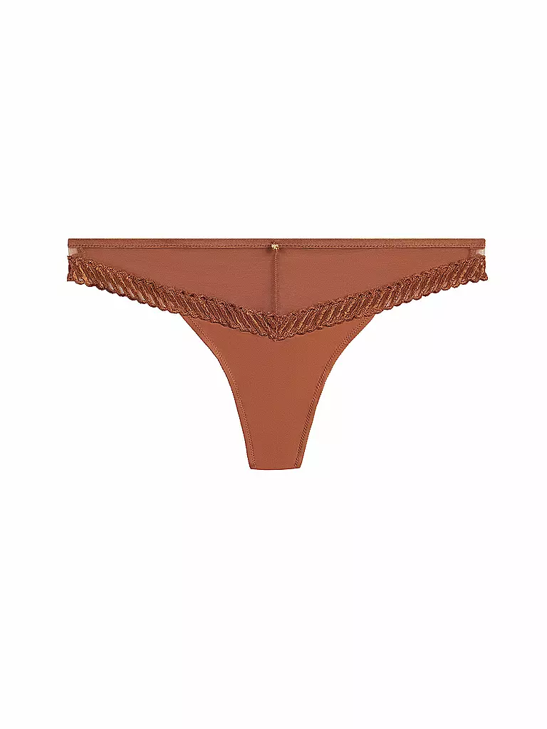 AUBADE | String SHEER EMOTION honey | Marrón claro