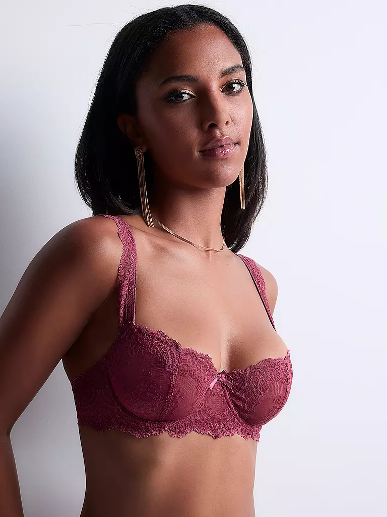 AUBADE | Sujetador Balconette DANSE DES SENS mulberry | Baya