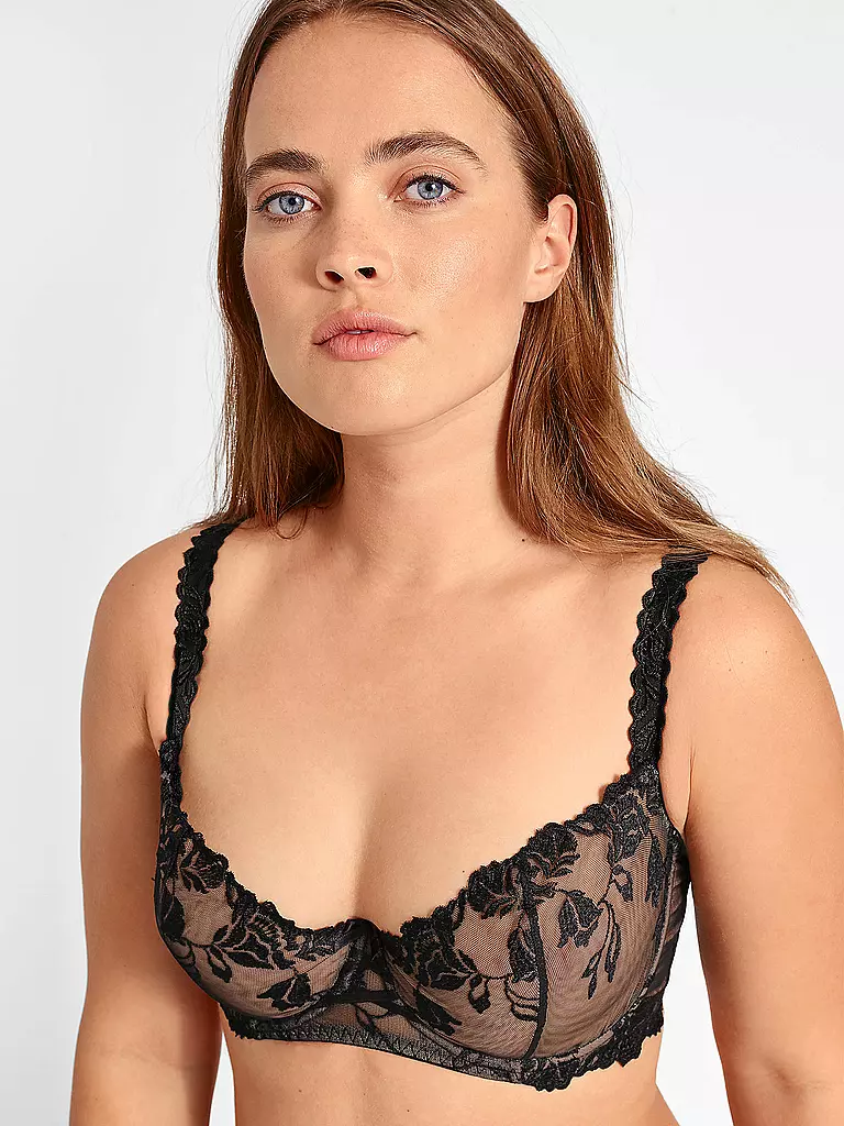 AUBADE | Sujetador con aros Halfcup SOFTESSENCE negro | 