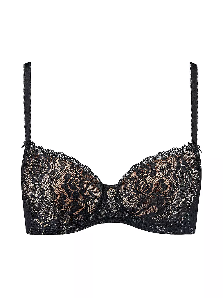 AUBADE | Sujetador de media copa ROSESSENCE negro | Negro