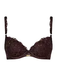 AUBADE | Sujetador Push Up CRAZY IN LOVE marrón satinado | Marrón