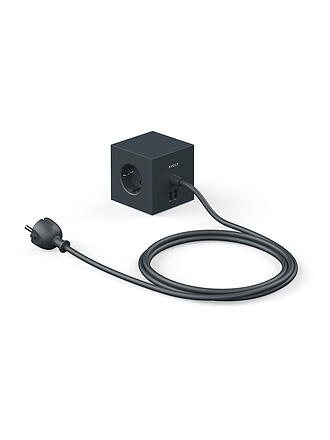 AVOLT | Regleta Square 1 F 1.8MT Stockholm Black