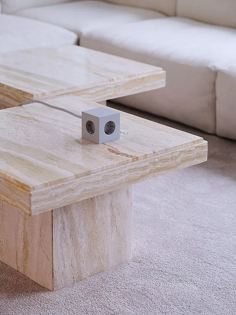 AVOLT | Regleta Square 1 F 1.8MT Gotland Grey | Gris claro