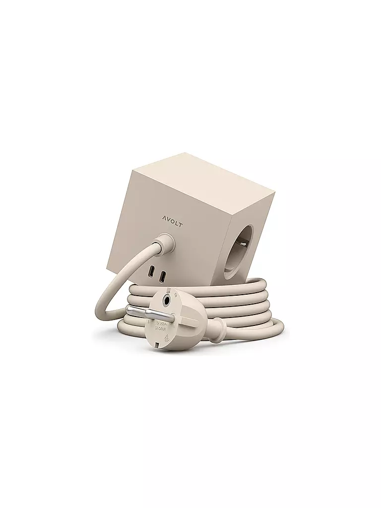 AVOLT | Regleta Square 1 F 1.8MT Nomand Sand | Crema