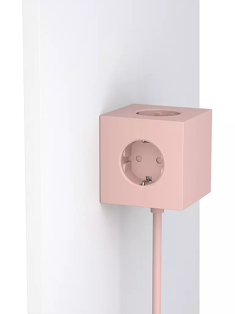 AVOLT | Regleta Square 1 F 1.8MT Rosa Antiguo | Rosa