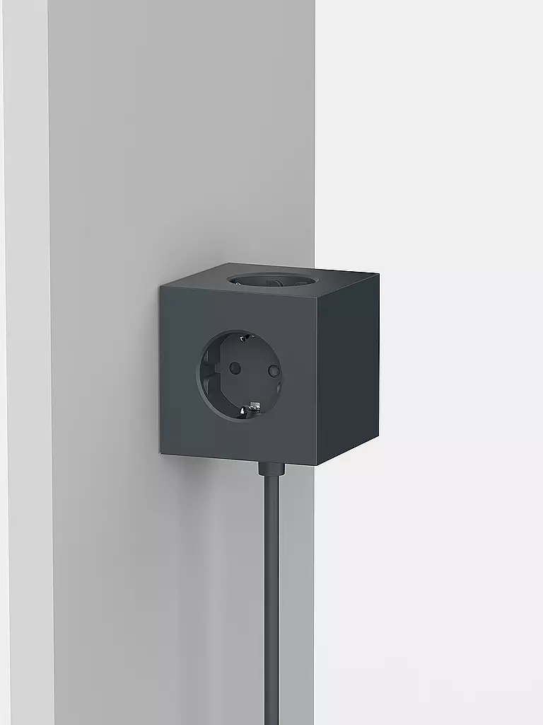 AVOLT | Regleta Square 1 F 1.8MT Stockholm Black |