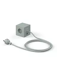 AVOLT | Regleta Square 1 F 1.8MT Rosa Antiguo | Verde