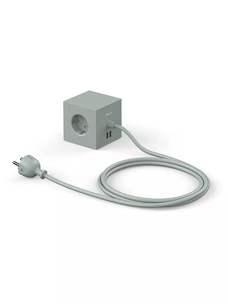 AVOLT | Regleta Square 1 F 1.8MT Verde Roble | Verde