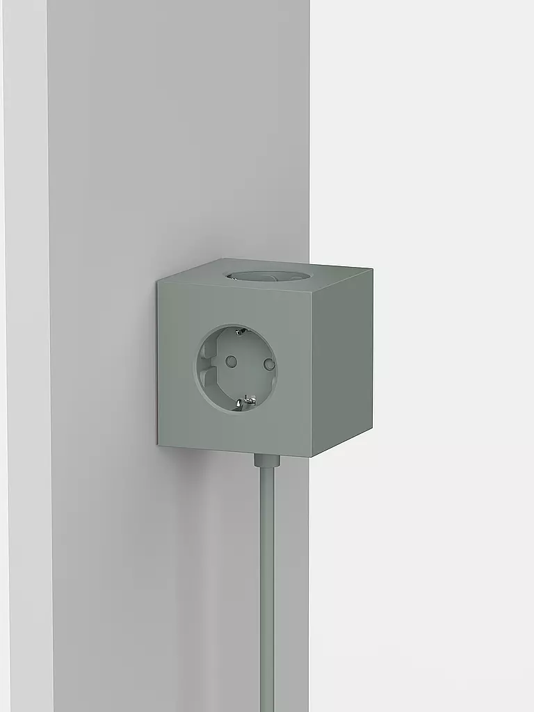 AVOLT | Regleta Square 1 F 1.8MT Verde Roble | Verde