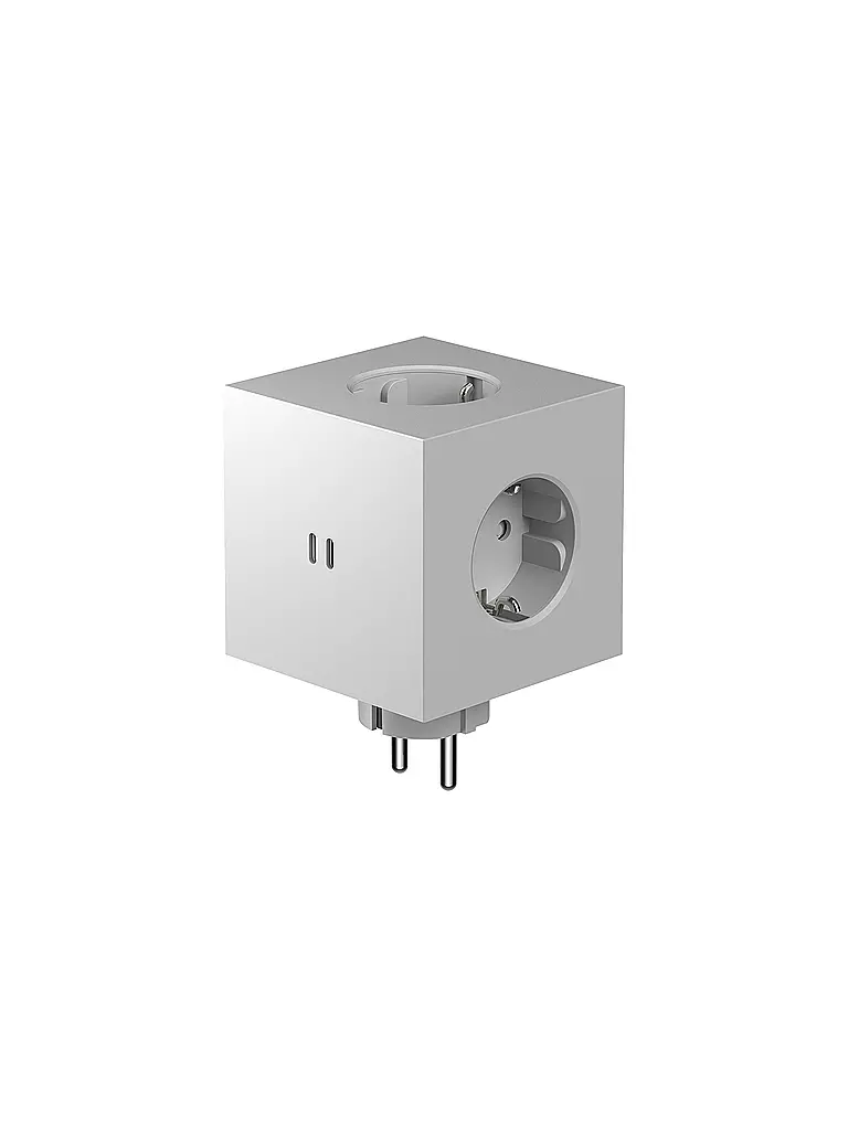AVOLT | Regleta Square 2 F Grey | Gris claro