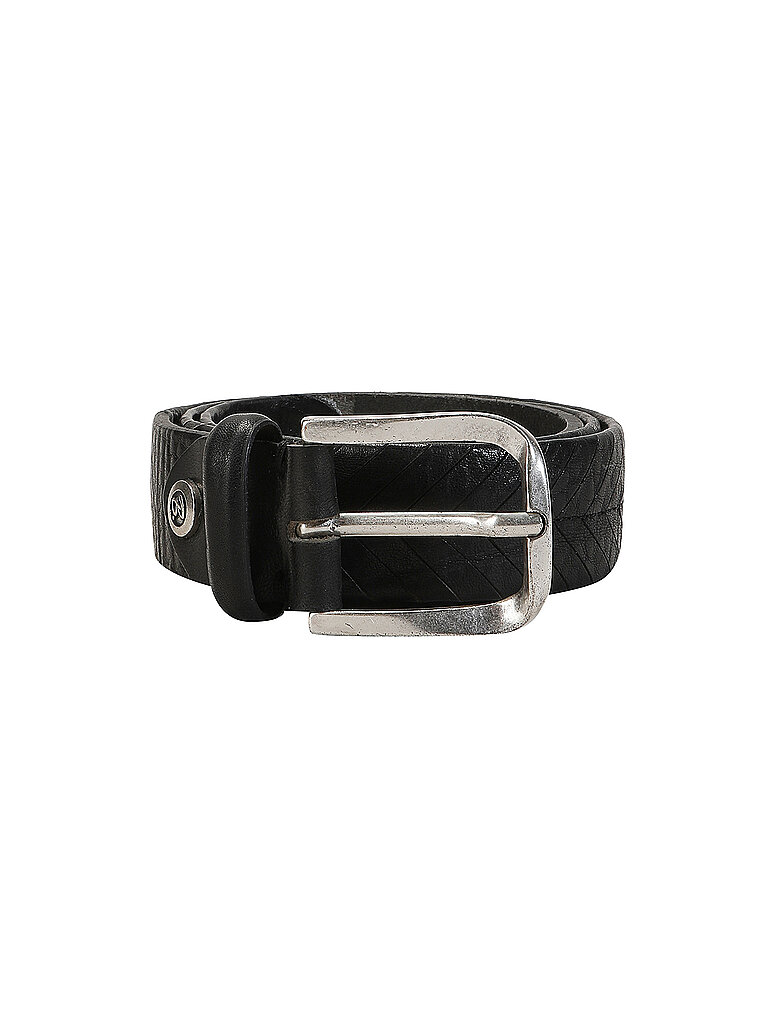 Cinturón de cuero negro 95