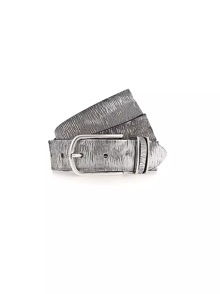 B.BELT | Cinturón de cuero CUNO | Gris