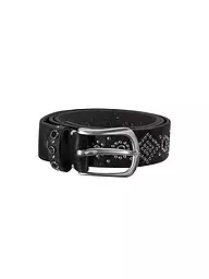 B.BELT | Cinturón de cuero MEA | Negro