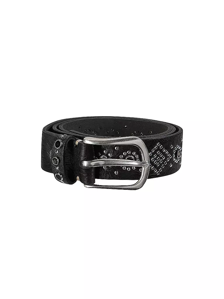 B.BELT | Cinturón de cuero MEA | Negro