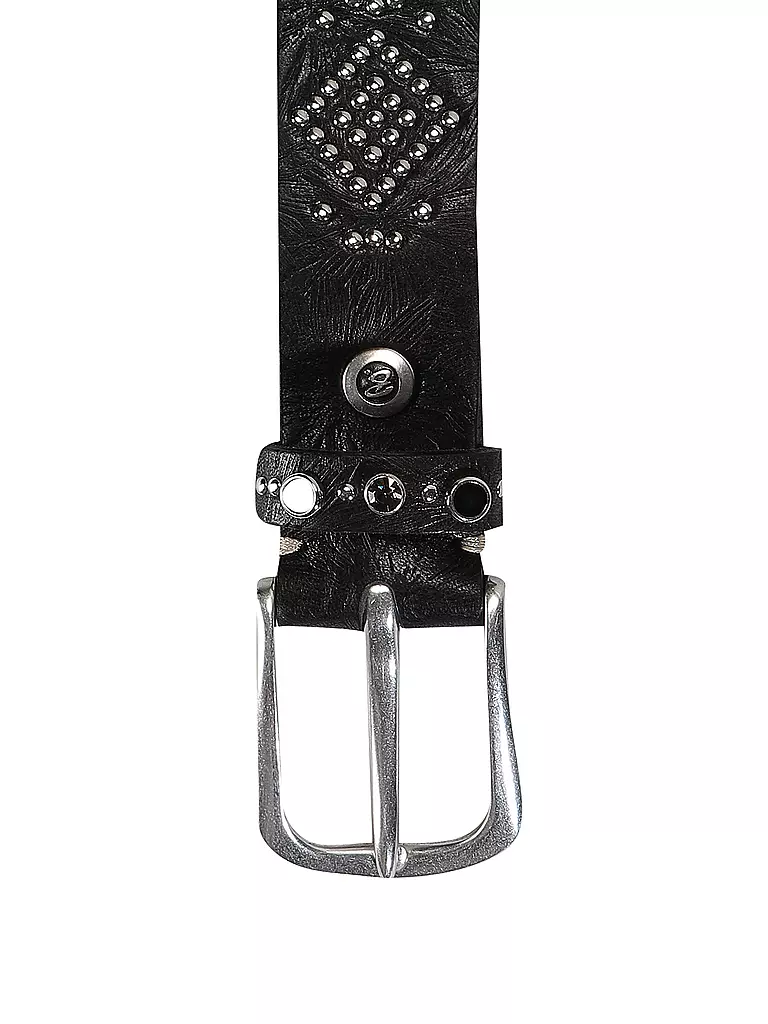B.BELT | Cinturón de cuero MEA | Negro