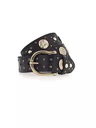 B.BELT | Cinturón de cuero SENJA | Negro
