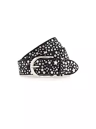 B.BELT | Cinturón de cuero STERORA | Negro