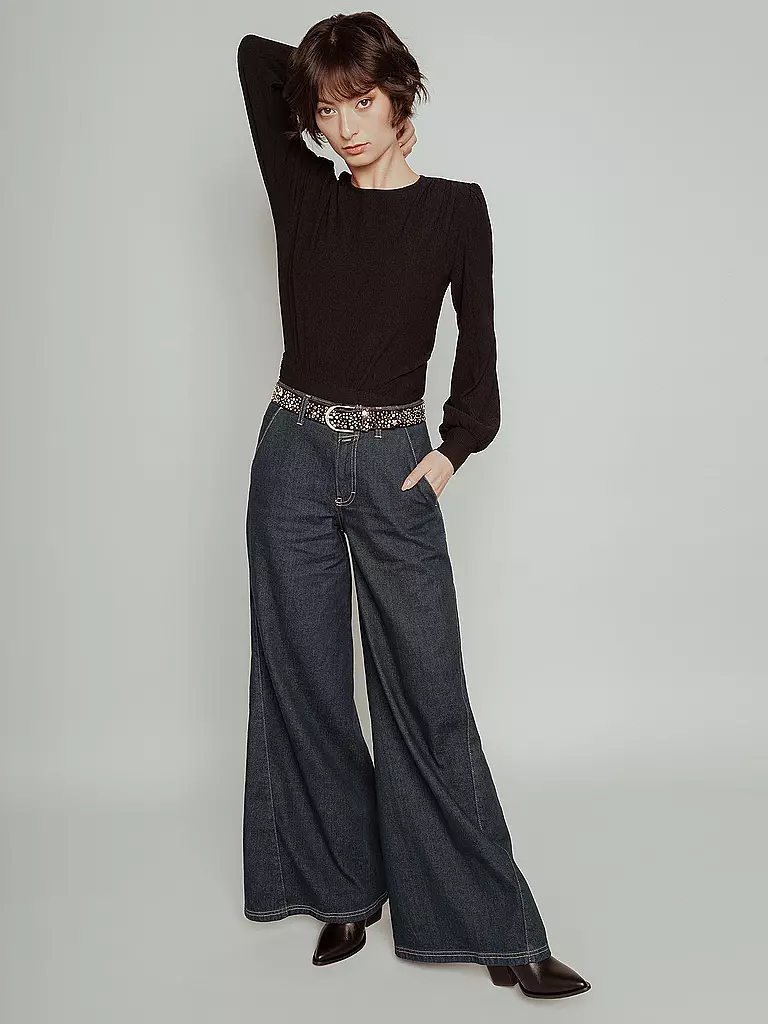 B.BELT | Cinturón de cuero STERORA | Negro