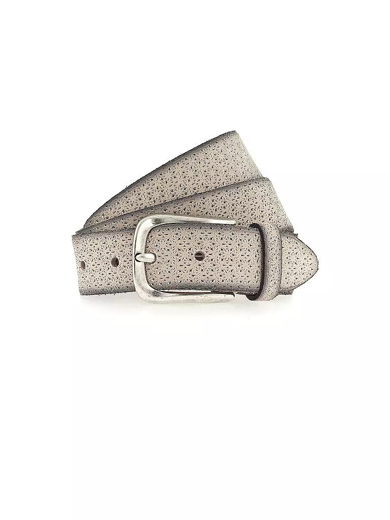 B.BELT | Cinturón de cuero | Crema