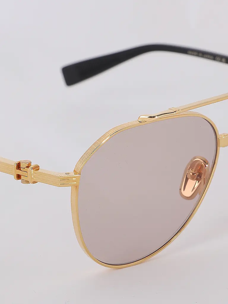 BALMAIN | Nombre del producto: Gafas de sol BRIGADE VII | Oro