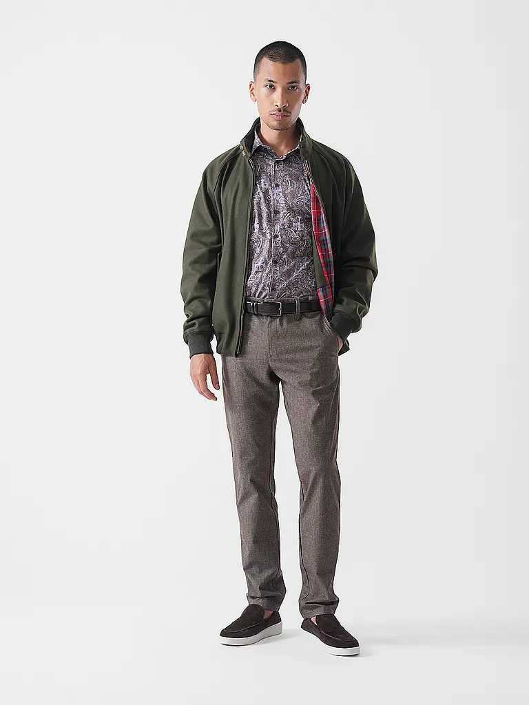 BARACUTA | Blouson G9 MELTON | Oliva