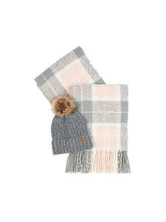 BARBOUR | Set de regalo gorro y bufanda SALTBURN