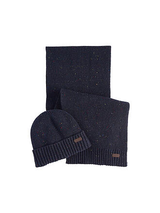 BARBOUR | Set de regalo de 2 piezas, bufanda y gorro CARLTON