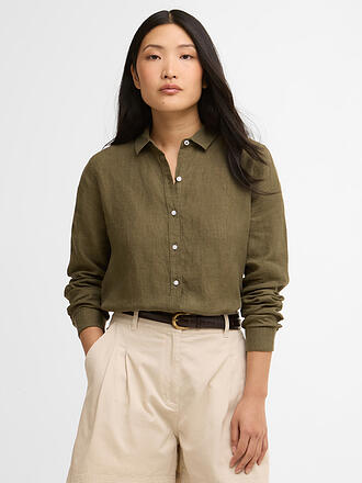 BARBOUR | Camisa de lino MARINO