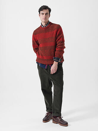 BARBOUR | Paul Smith loves Barbour Jersey Saddle con cuello redondo
