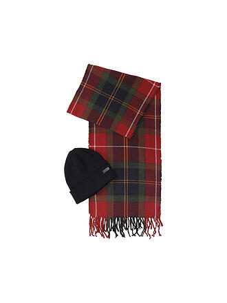 BARBOUR | Set de regalo de 2 piezas, bufanda y gorro SWINTON CHRISTMAS
