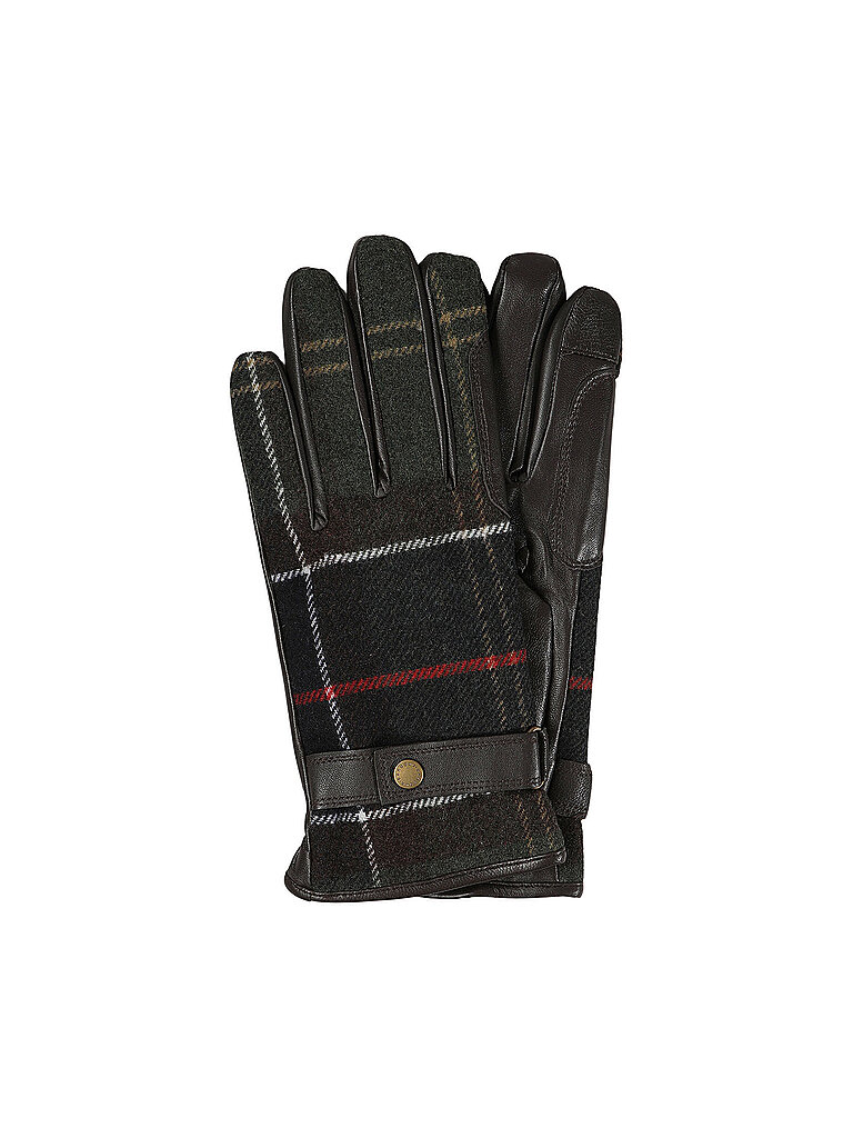 Barbour Guantes oliva