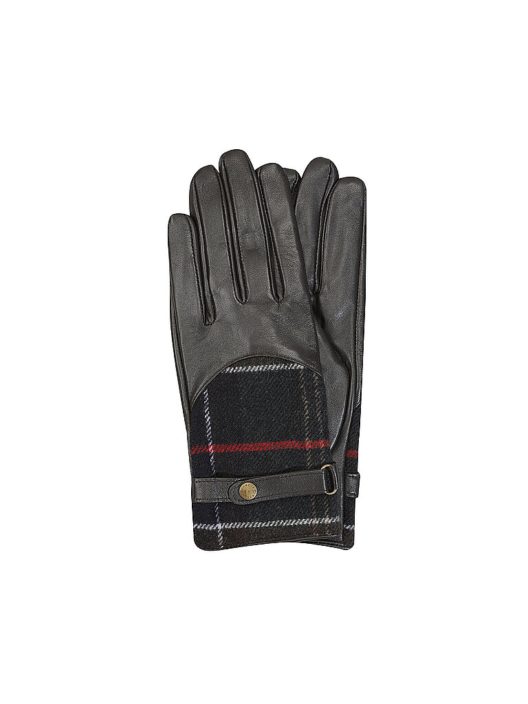 Barbour Guantes de cuero DEE beige