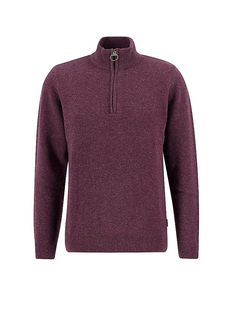 Barbour Troyer Pullover HOLDIN rojo oscuro