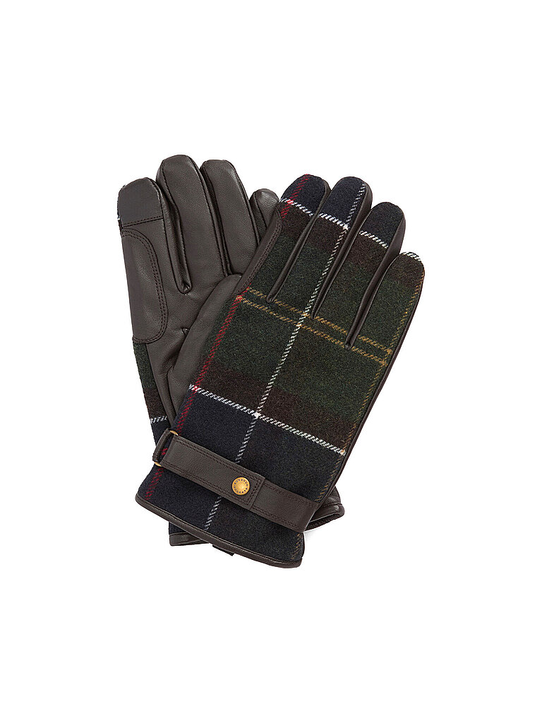 Barbour Guantes oliva