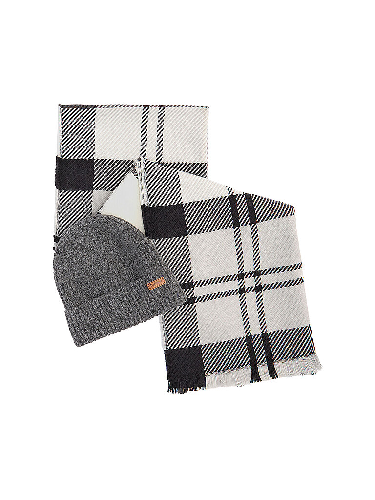 Set de regalo gorro y bufanda PENDLE gris