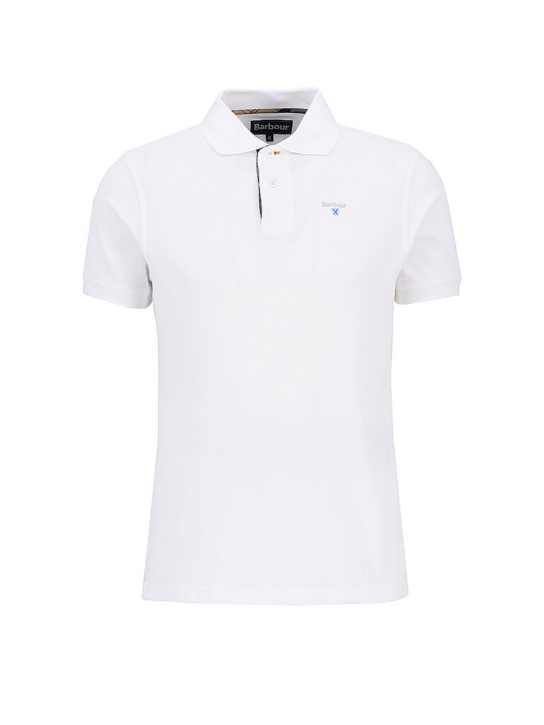 Barbour Polo blanco S