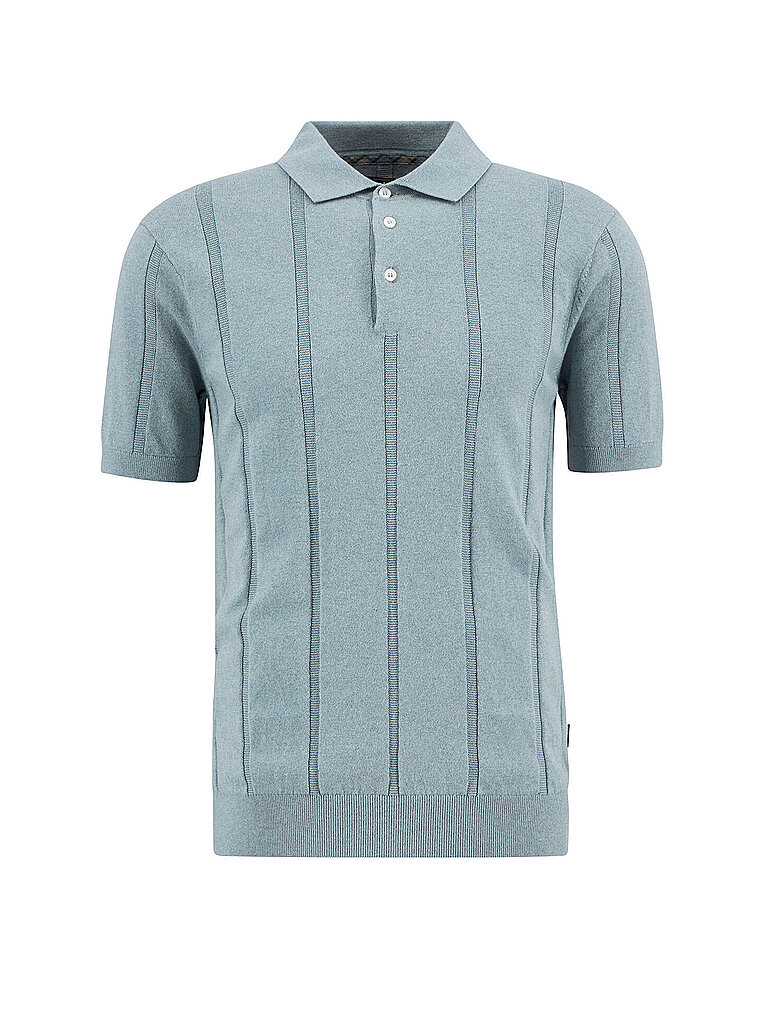 Barbour Polo WELLBURN azul claro