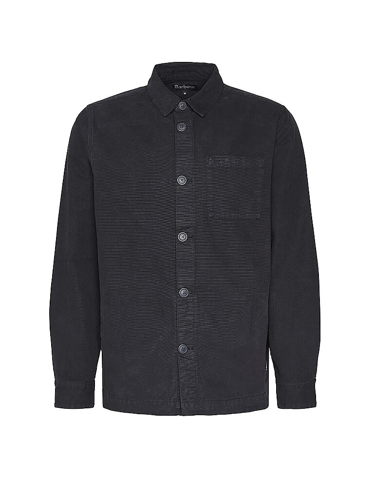 Barbour Sobrecamisa azul oscuro