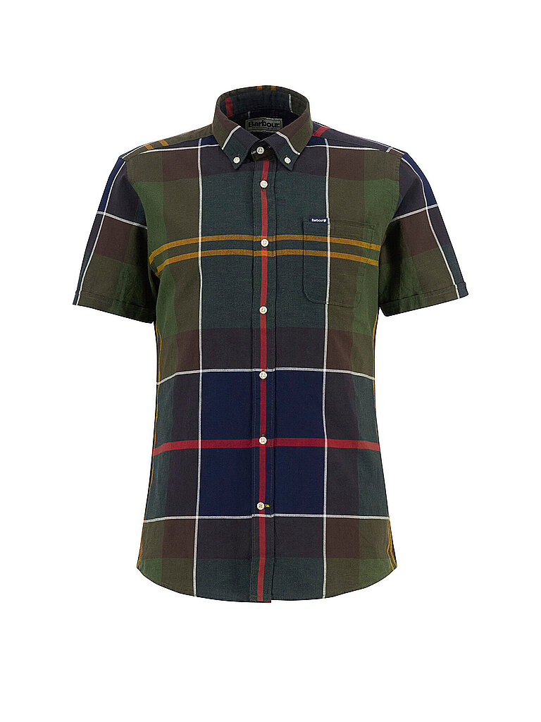 Barbour Camisa DOUGLAS oliva
