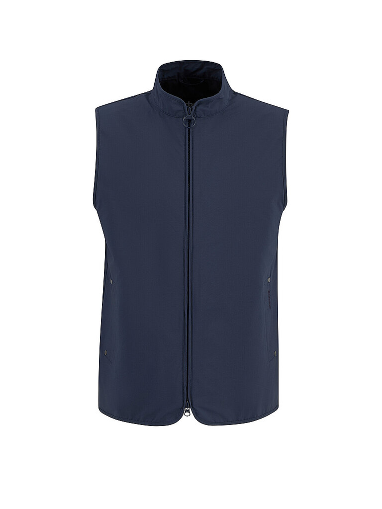 Barbour Chaleco azul oscuro M