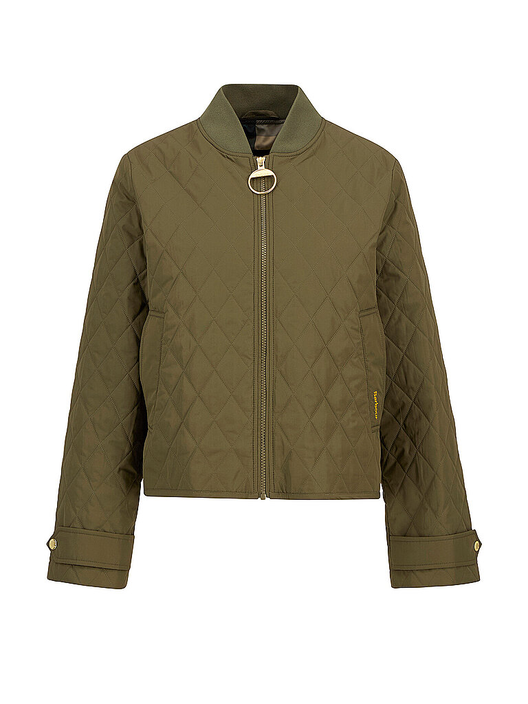 Chaqueta acolchada ligera oliva 46